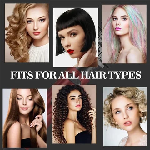 Eaksone - The Hair Wizard, All-in-One Styler for Drying, Curling, and Straightening Hair