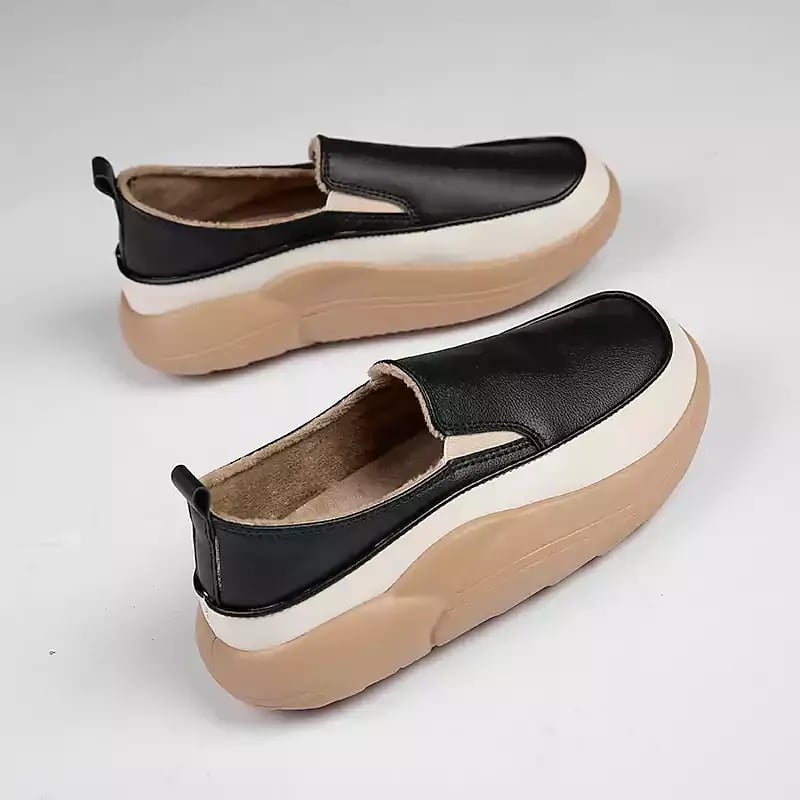 Eaksone - Women Fashion Platform Loafers