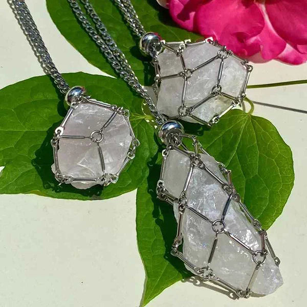 Eaksone - Crystal Gemstone Necklace