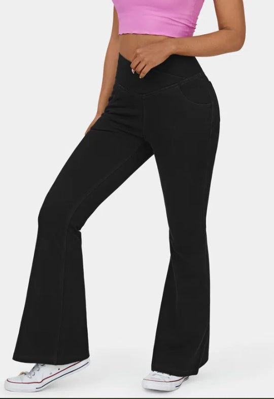 Eaksone - Magic High Waisted Flare Pants