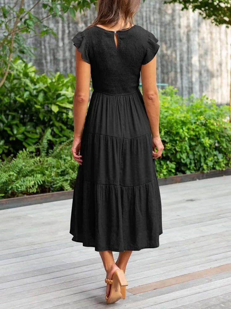 Eaksone - Comfortable summer maxi skirt