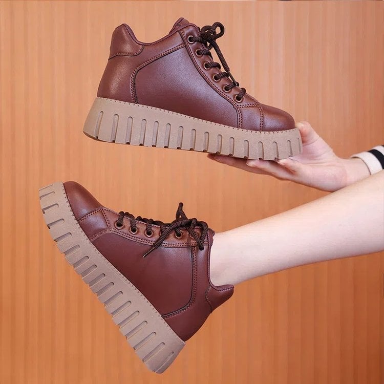 Eaksone - Thick Sole Low-cut Boots