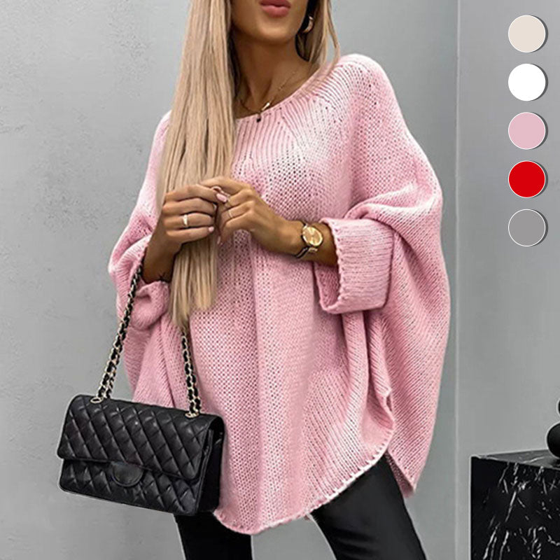 🍁HOT SALE🍁 Women’s Elegant Knitted Cape Sweater