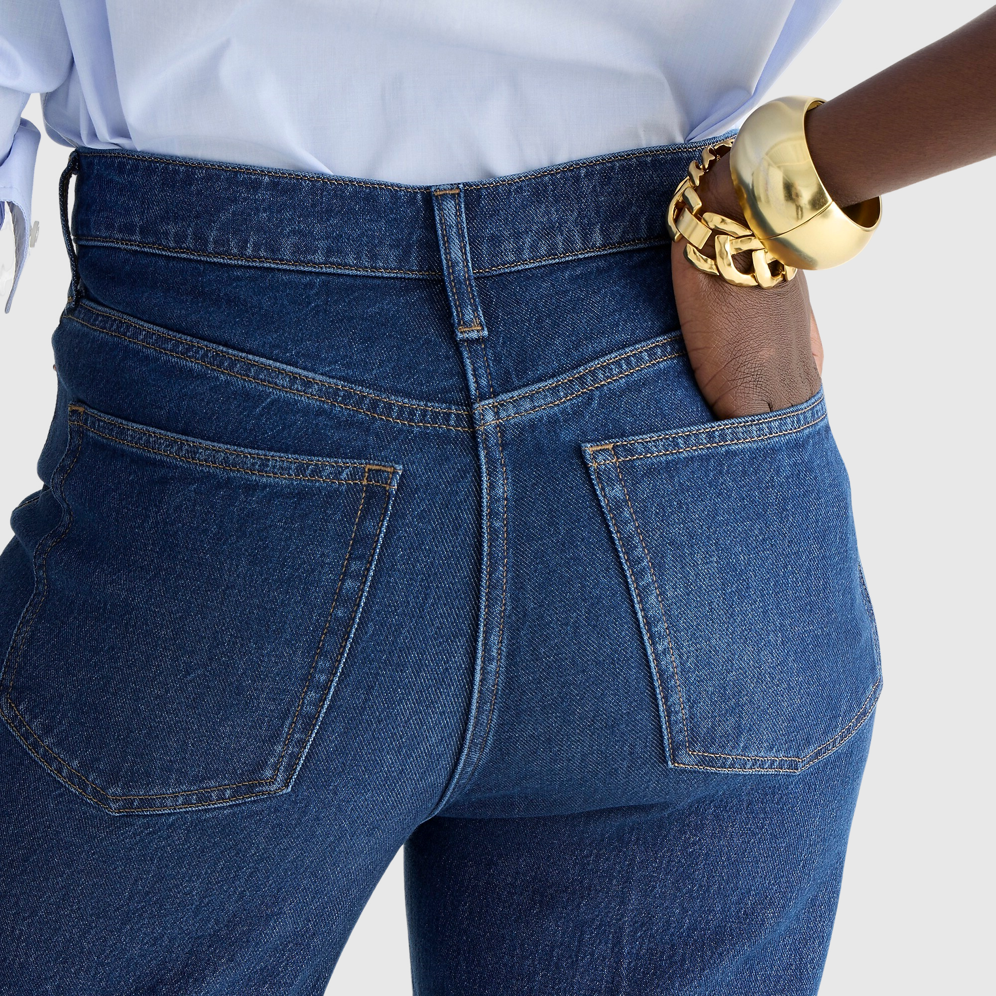 Eaksone - Tall Wide Leg Denim Trouser