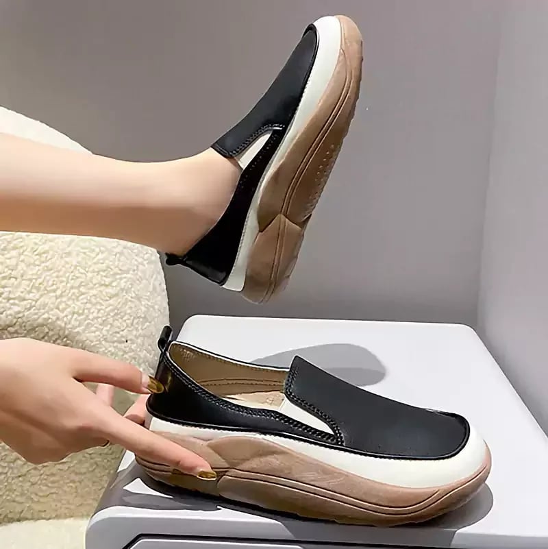 Eaksone - Women Fashion Platform Loafers