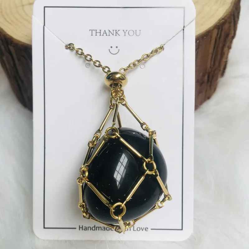 Eaksone - Crystal Gemstone Necklace