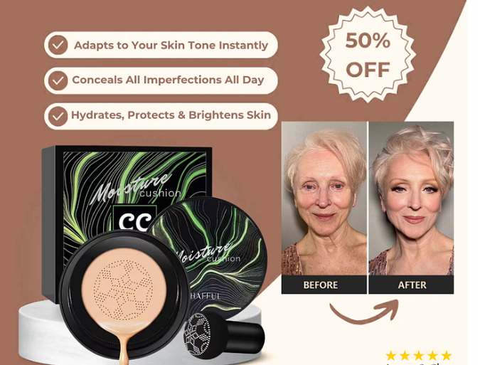 Eaksone - mushroom head air cushion cc cream foundation