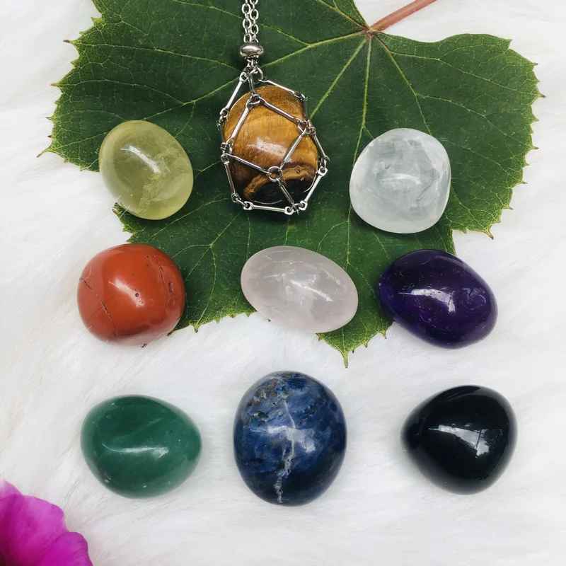 Eaksone - Crystal Gemstone Necklace