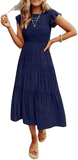 Eaksone - Comfortable summer maxi skirt