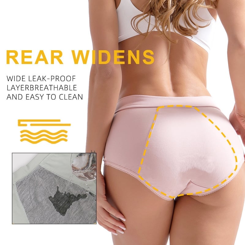Eaksone - High-waisted Leak Proof Panties