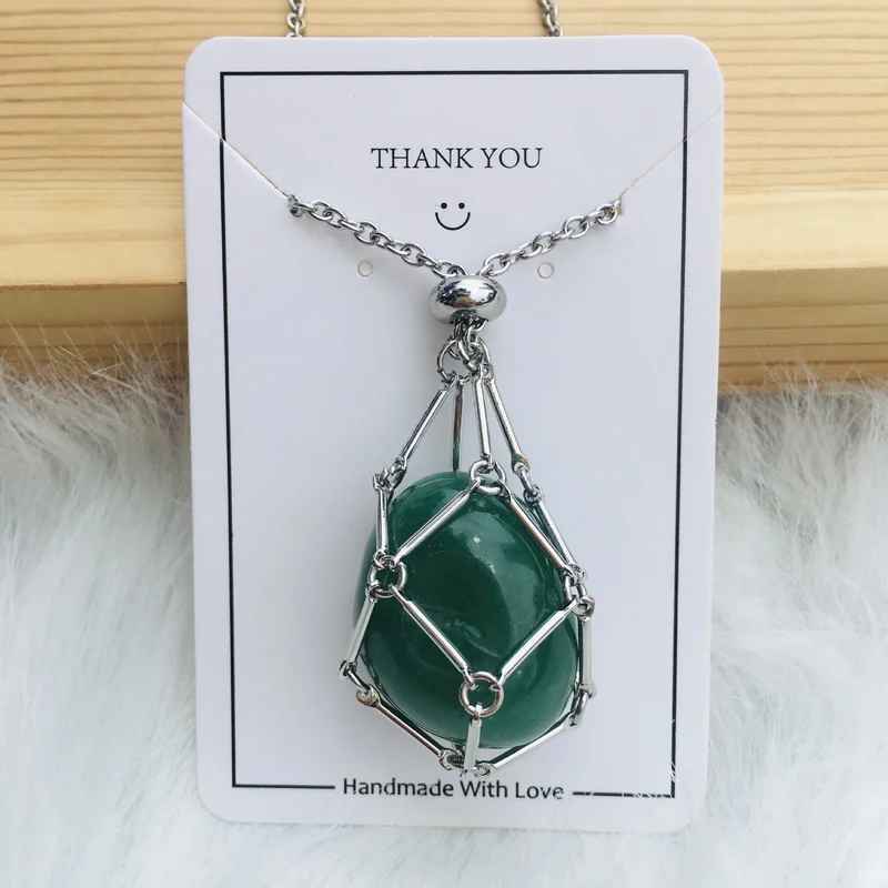 Eaksone - Crystal Gemstone Necklace