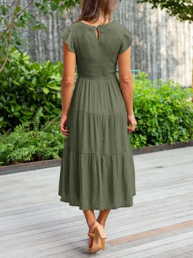 Eaksone - Comfortable summer maxi skirt