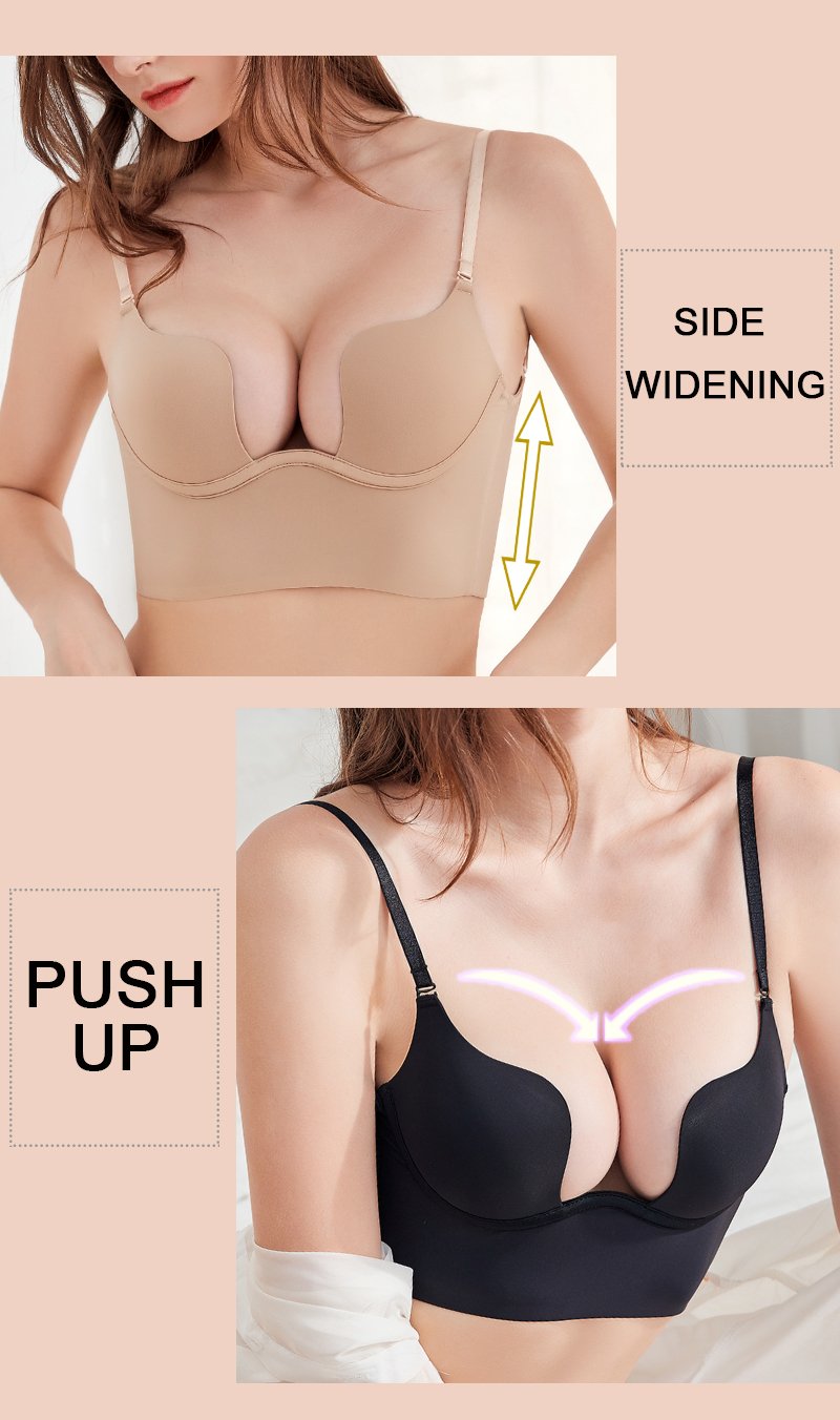 Eaksone - Backless strapless bonded invisible bra