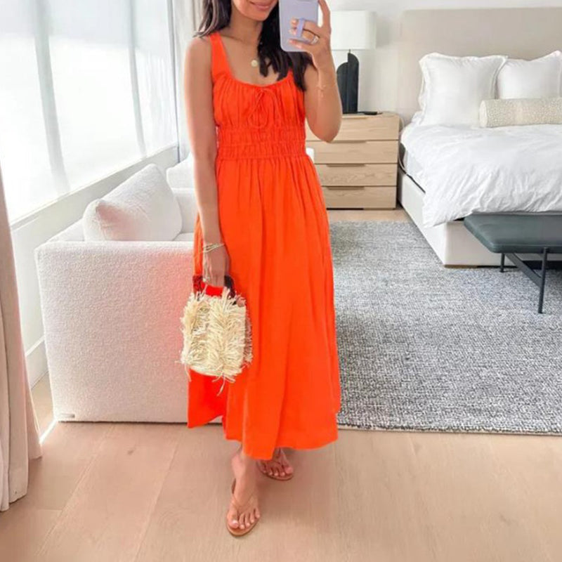 Eaksone - Women's Smocked Dress