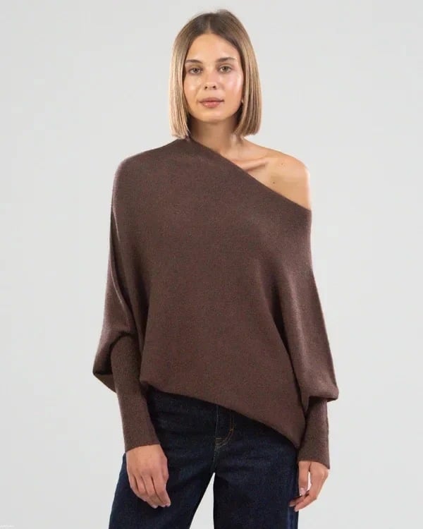 Eaksone - Asymmetric Draped Jumper
