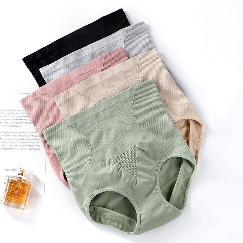 Eaksone - New women's graphene seamless high-waisted antibacterial shaping panties