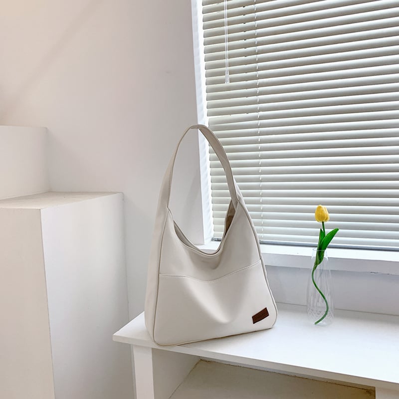 Eaksone - Simple PU leather tote bag