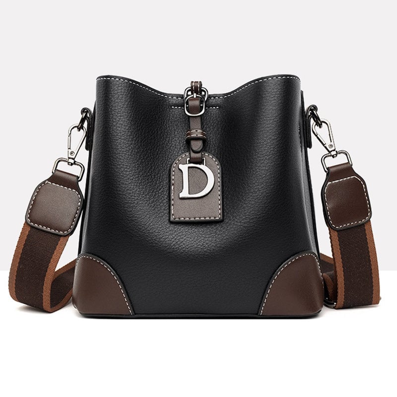 Eaksone - Genuine Leather Niche Women's Shoulder Bag