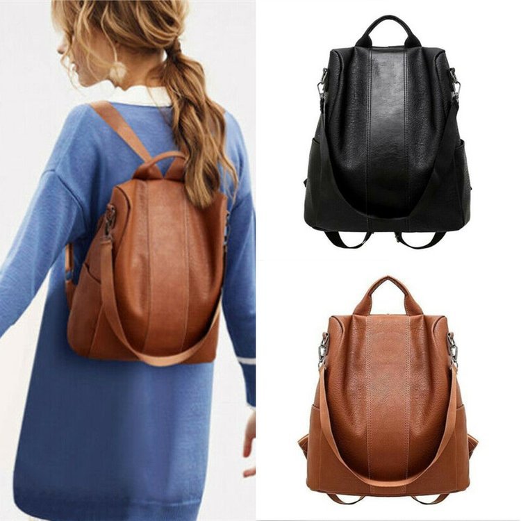 Eaksone - Limited Leather Ladies Anti-theft Backpack