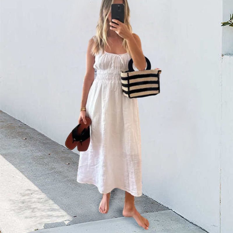 Eaksone - Women's Smocked Dress