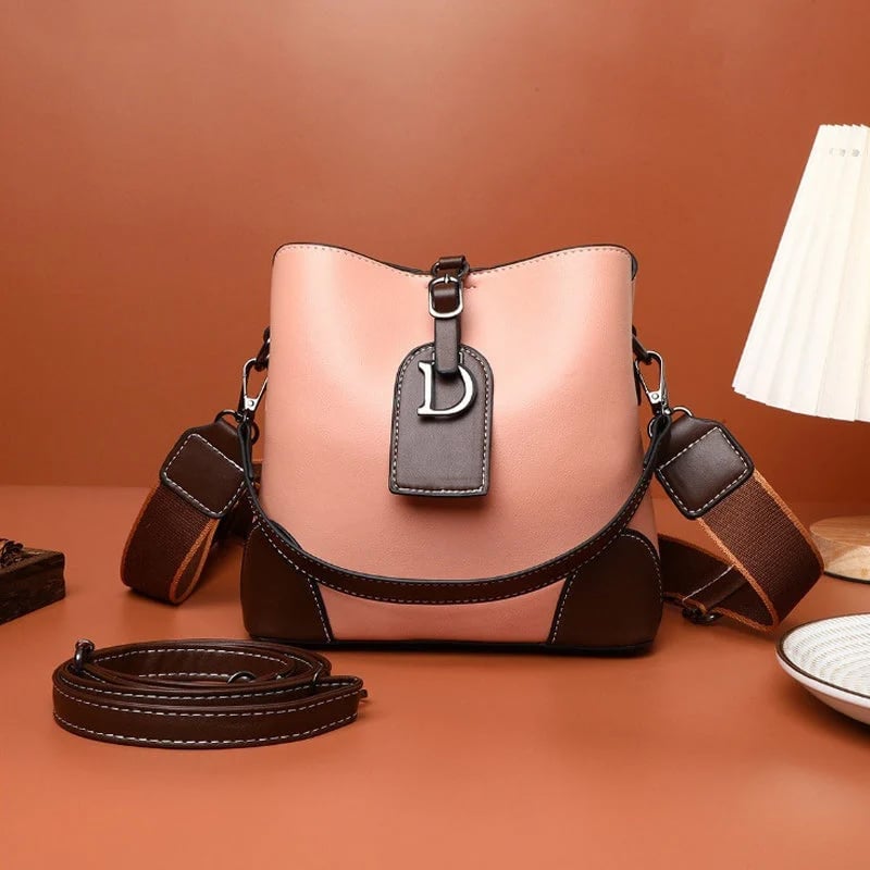 Eaksone - Genuine Leather Niche Women's Shoulder Bag