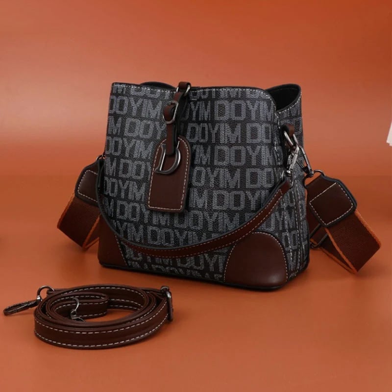 Eaksone - Genuine Leather Niche Women's Shoulder Bag