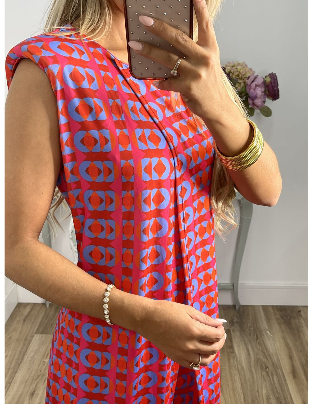 Eaksone - New Arrival Abstract Printed Comfy Suit For Women