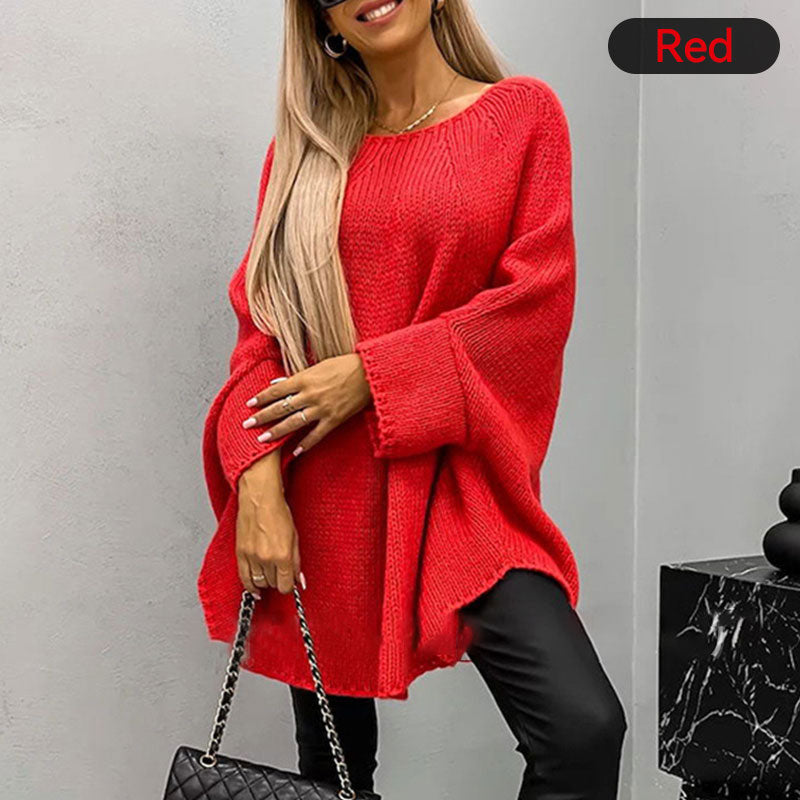 🍁HOT SALE🍁 Women’s Elegant Knitted Cape Sweater