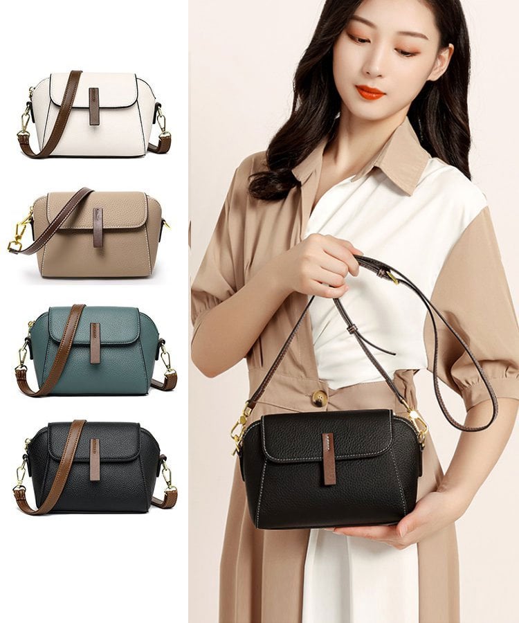 Eaksone - WLight luxury soft leather trendy and versatile crossbody bag