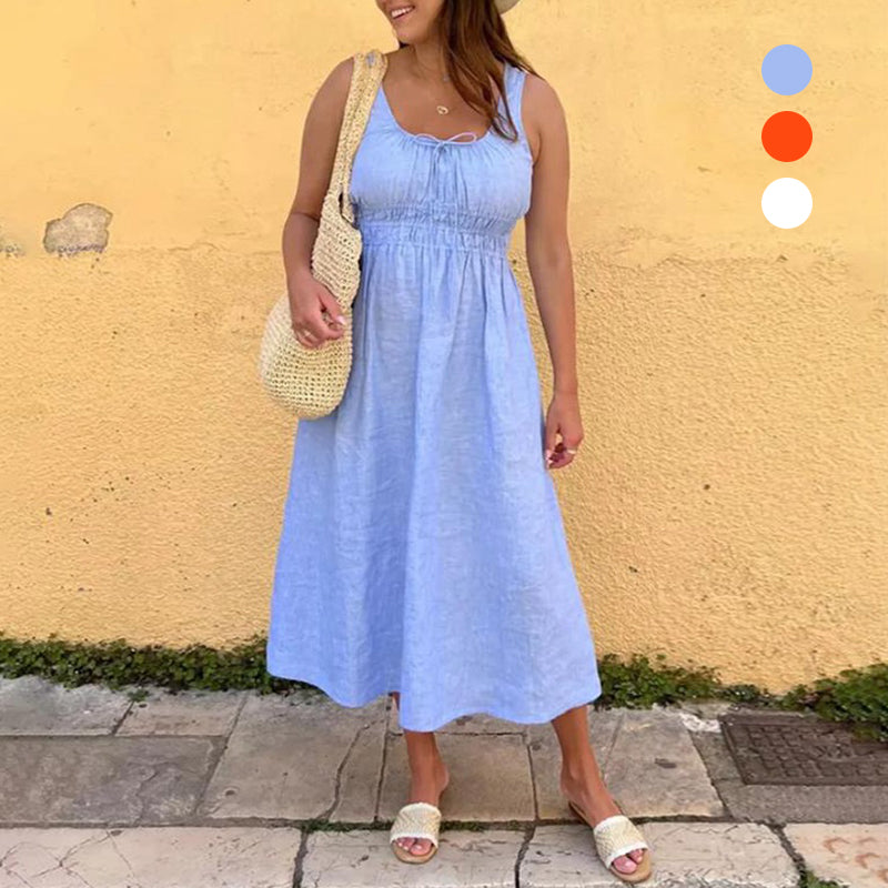 Eaksone - Women's Smocked Dress