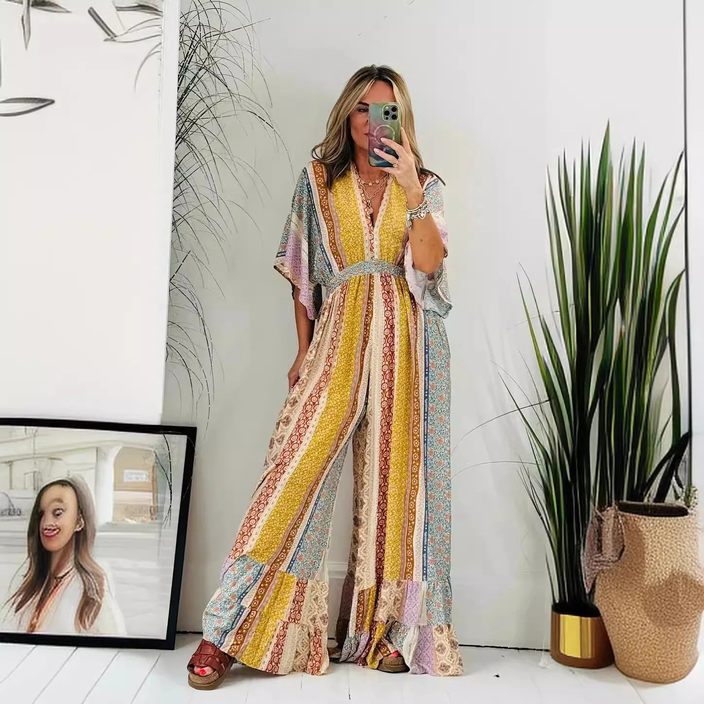 Eaksone - Summer Elegance Jumpsuit