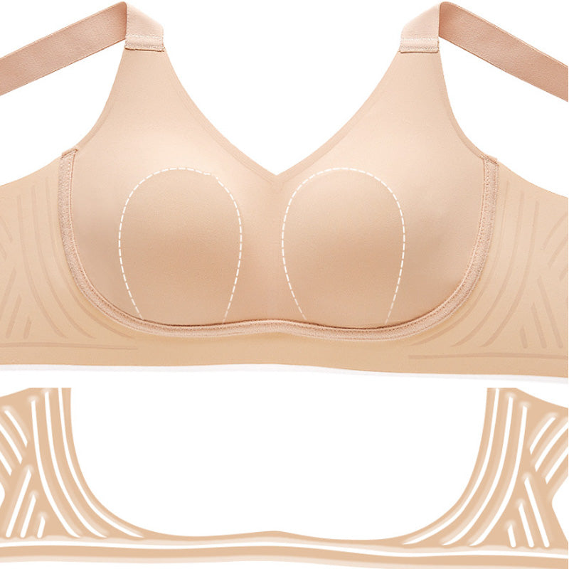Eaksone - Wire-Free Non-Marking Skin-Friendly Push-Up Bra