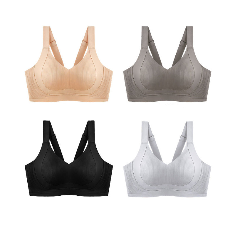 Eaksone - Wire-Free Non-Marking Skin-Friendly Push-Up Bra