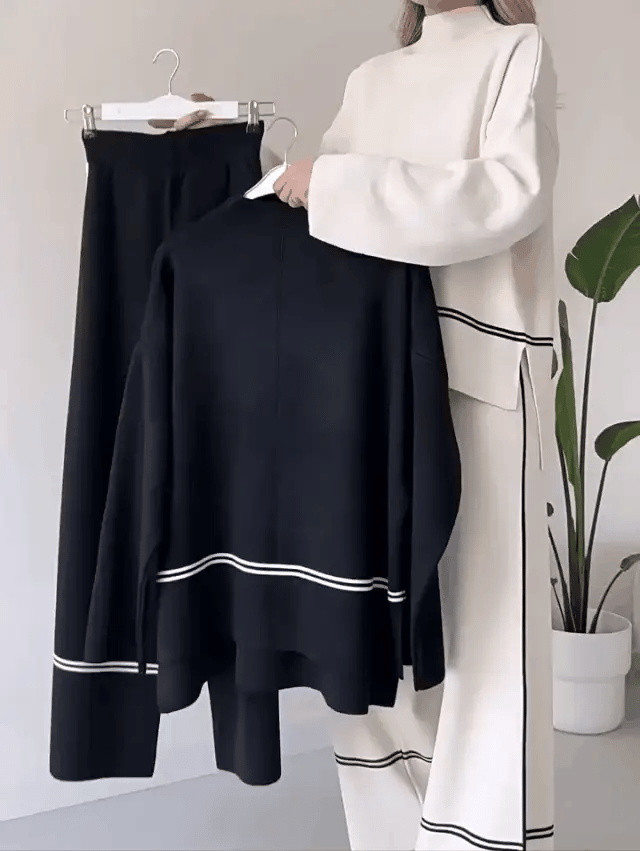 Eaksone - fashion knitted sweater sets